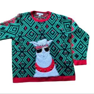 Jolly Sweater Llama Ugly Christmas Sweater Sz XXL